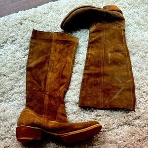 Bronx Knee-High Leather Boots size 40